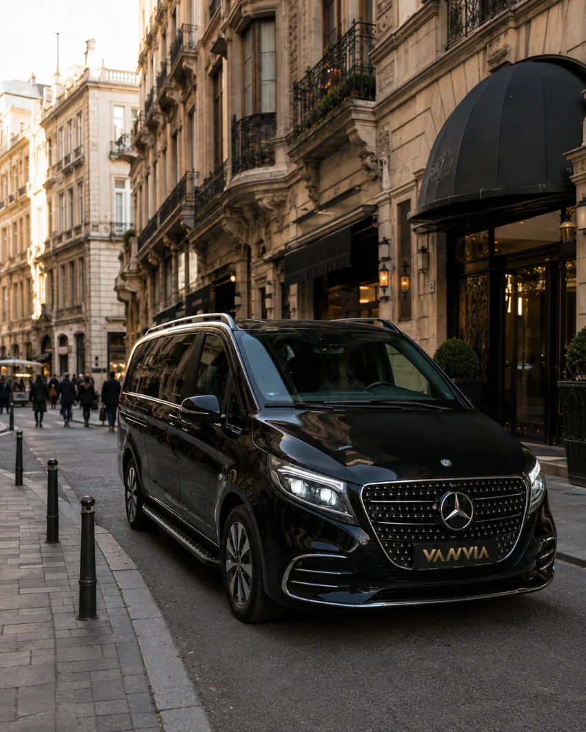 Mercedes-Benz Vito VIP auf den historischen Straßen von Taksim und Beyoğlu